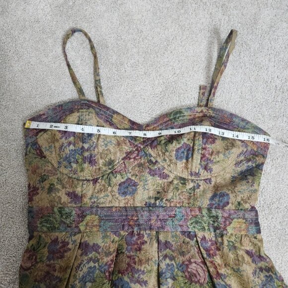 ASO Elena Gilbert The Vampire Diaries Free People Tapestry Dress Size 8 Y2K - Picture 7 of 14